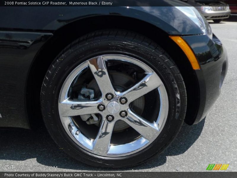 Mysterious Black / Ebony 2008 Pontiac Solstice GXP Roadster