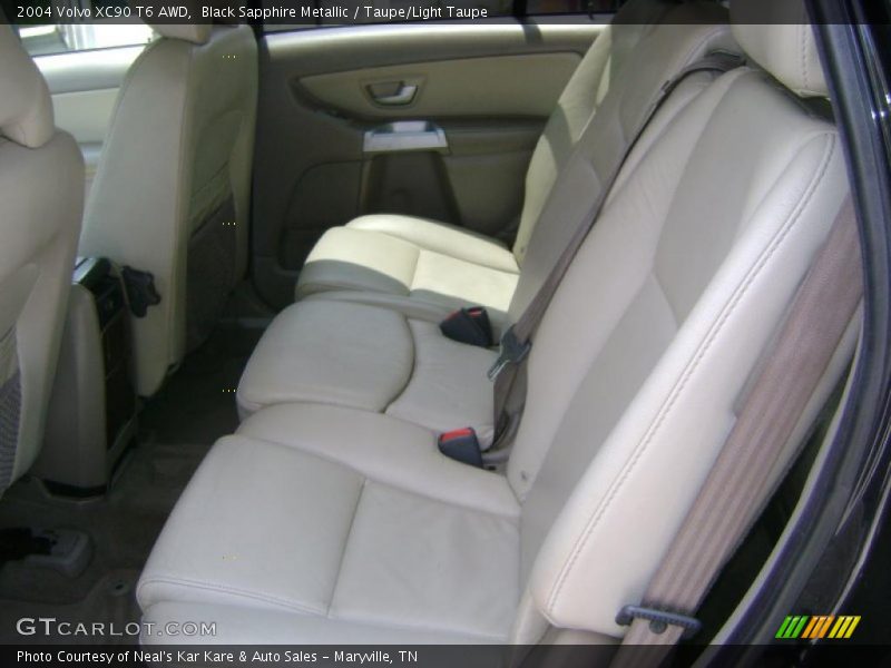 Black Sapphire Metallic / Taupe/Light Taupe 2004 Volvo XC90 T6 AWD