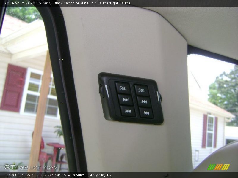Black Sapphire Metallic / Taupe/Light Taupe 2004 Volvo XC90 T6 AWD