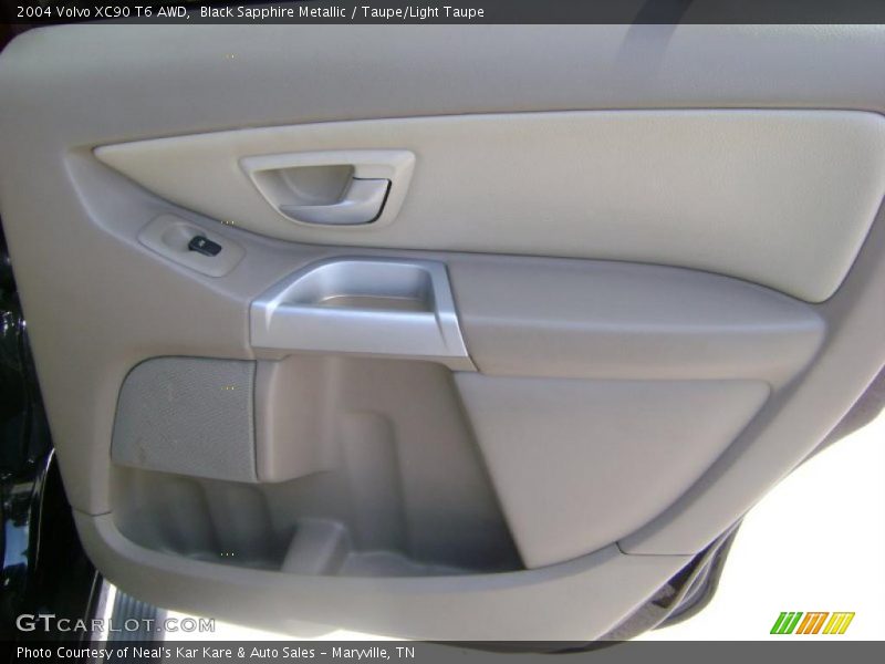 Black Sapphire Metallic / Taupe/Light Taupe 2004 Volvo XC90 T6 AWD