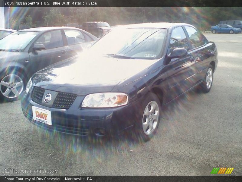 Blue Dusk Metallic / Sage 2006 Nissan Sentra 1.8 S
