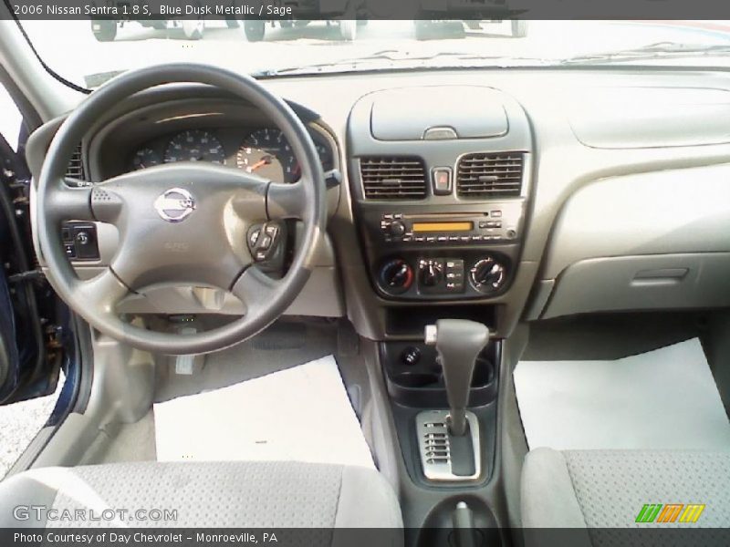 Blue Dusk Metallic / Sage 2006 Nissan Sentra 1.8 S
