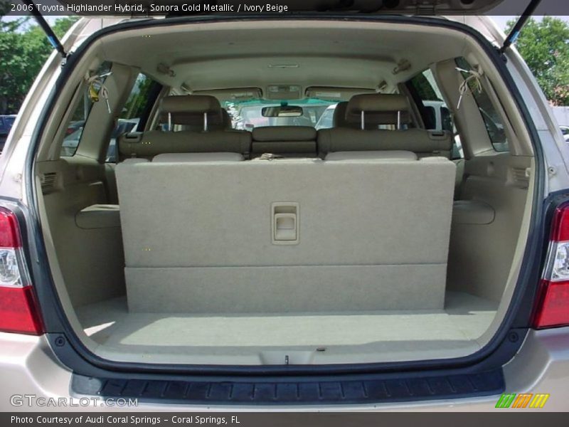 Sonora Gold Metallic / Ivory Beige 2006 Toyota Highlander Hybrid