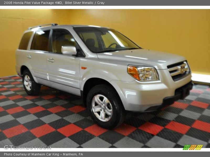 Billet Silver Metallic / Gray 2008 Honda Pilot Value Package 4WD