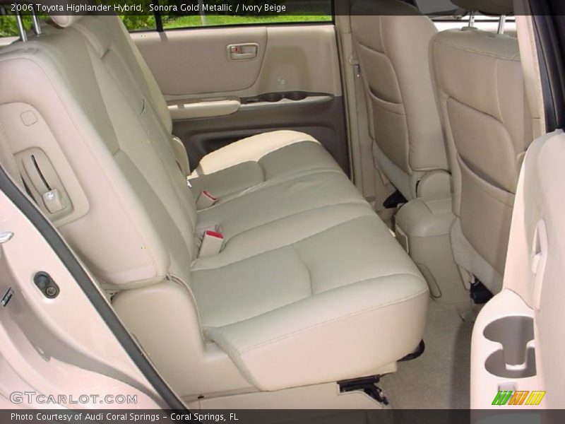 Sonora Gold Metallic / Ivory Beige 2006 Toyota Highlander Hybrid