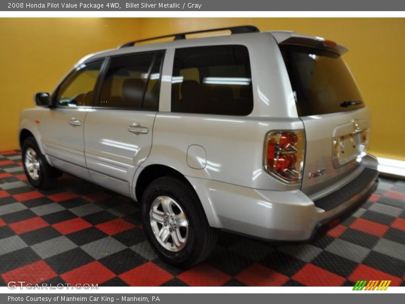 Billet Silver Metallic / Gray 2008 Honda Pilot Value Package 4WD