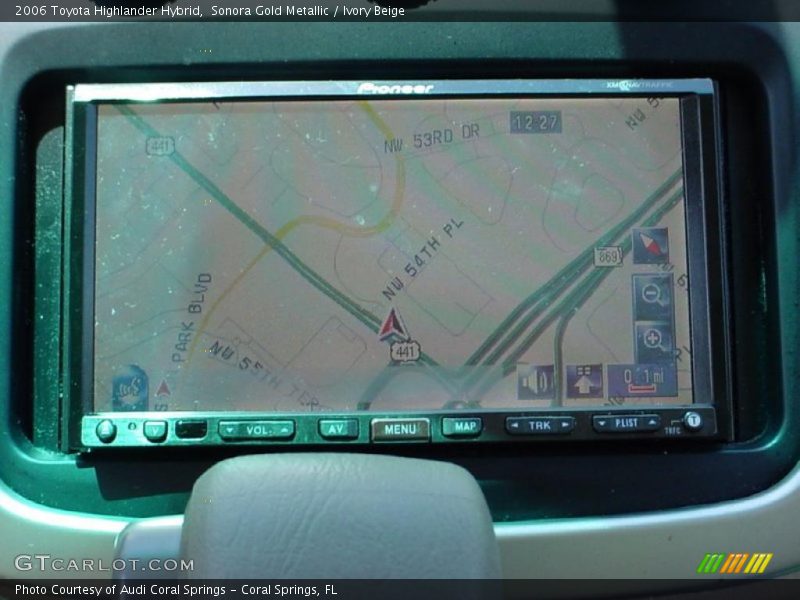 Sonora Gold Metallic / Ivory Beige 2006 Toyota Highlander Hybrid