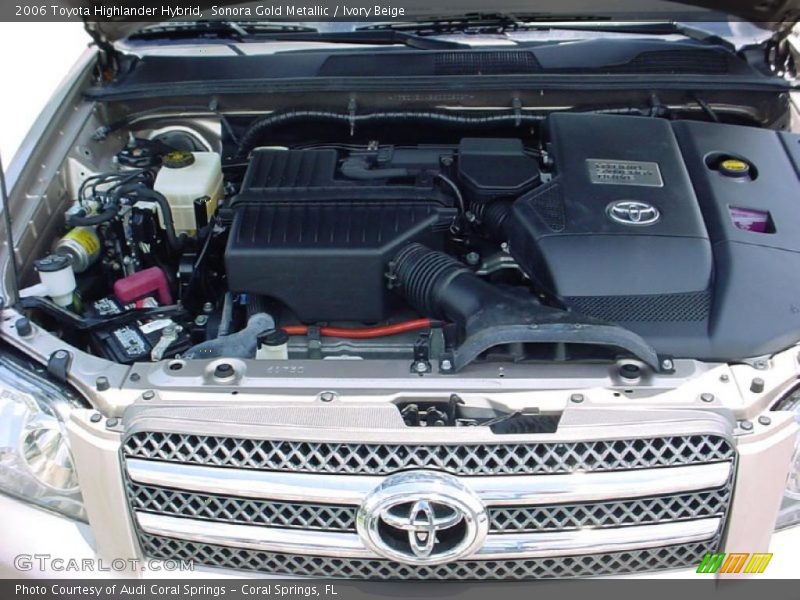 Sonora Gold Metallic / Ivory Beige 2006 Toyota Highlander Hybrid