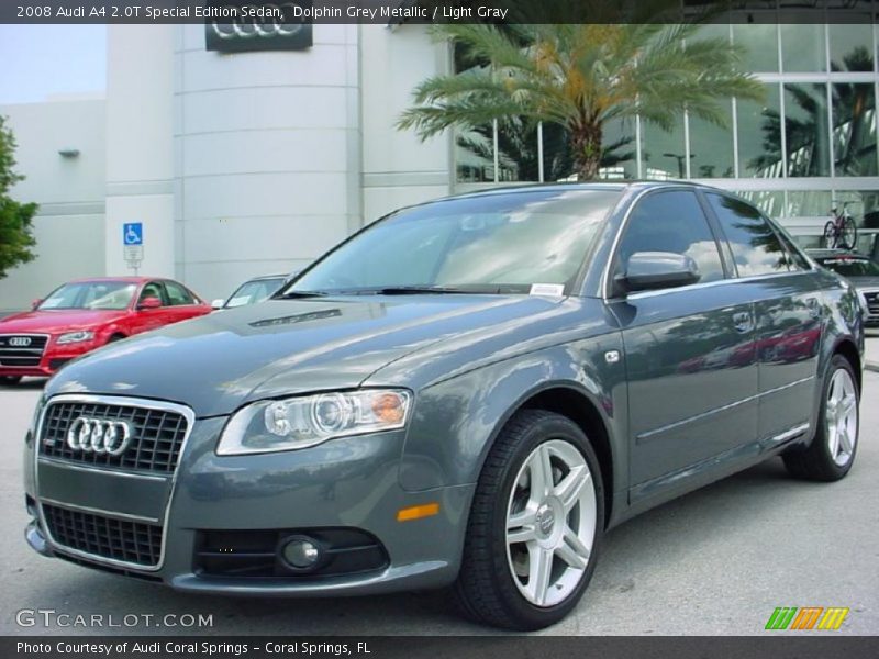 Dolphin Grey Metallic / Light Gray 2008 Audi A4 2.0T Special Edition Sedan