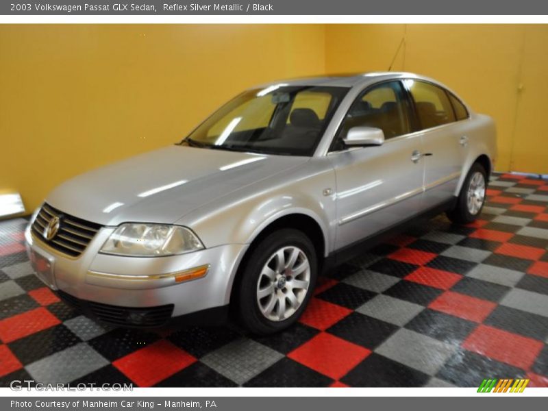 Reflex Silver Metallic / Black 2003 Volkswagen Passat GLX Sedan