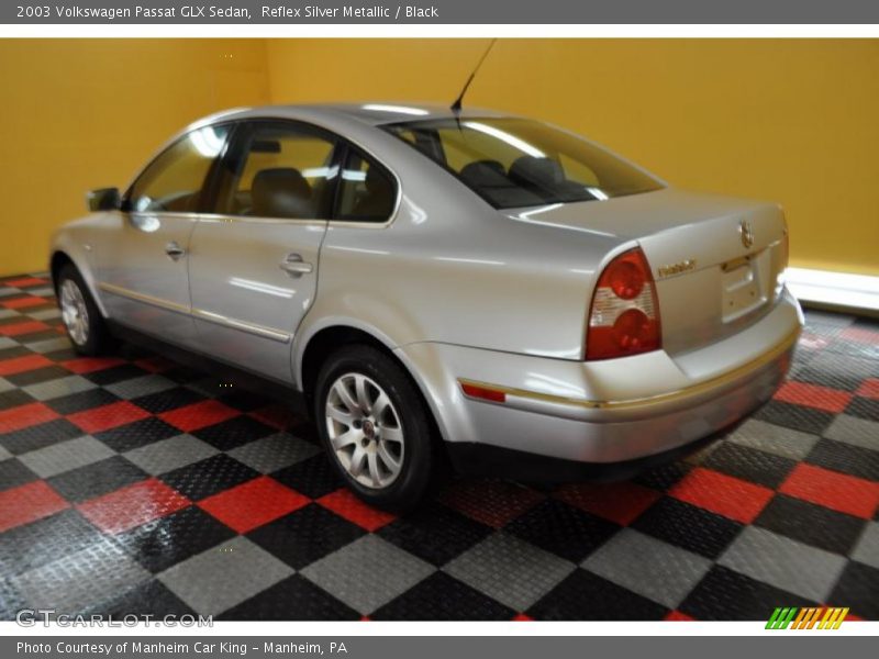 Reflex Silver Metallic / Black 2003 Volkswagen Passat GLX Sedan