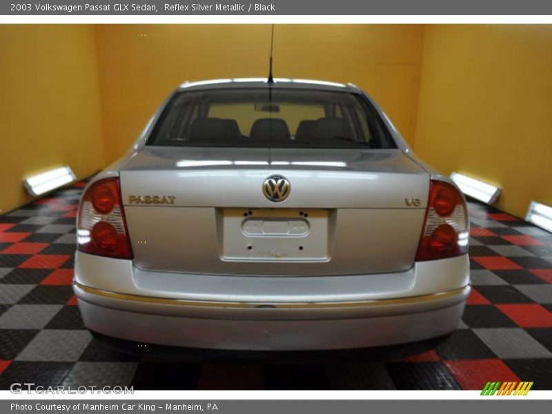 Reflex Silver Metallic / Black 2003 Volkswagen Passat GLX Sedan