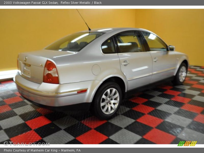 Reflex Silver Metallic / Black 2003 Volkswagen Passat GLX Sedan