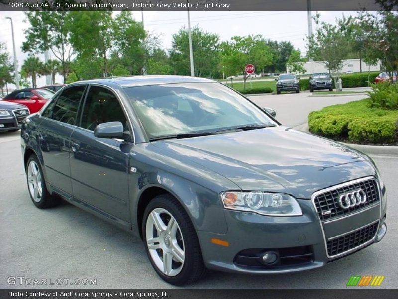 Dolphin Grey Metallic / Light Gray 2008 Audi A4 2.0T Special Edition Sedan