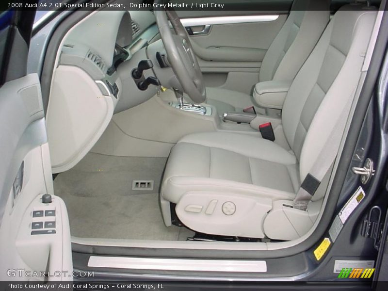 Dolphin Grey Metallic / Light Gray 2008 Audi A4 2.0T Special Edition Sedan