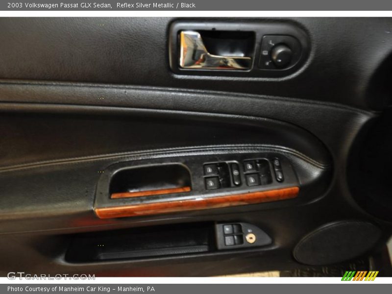 Reflex Silver Metallic / Black 2003 Volkswagen Passat GLX Sedan