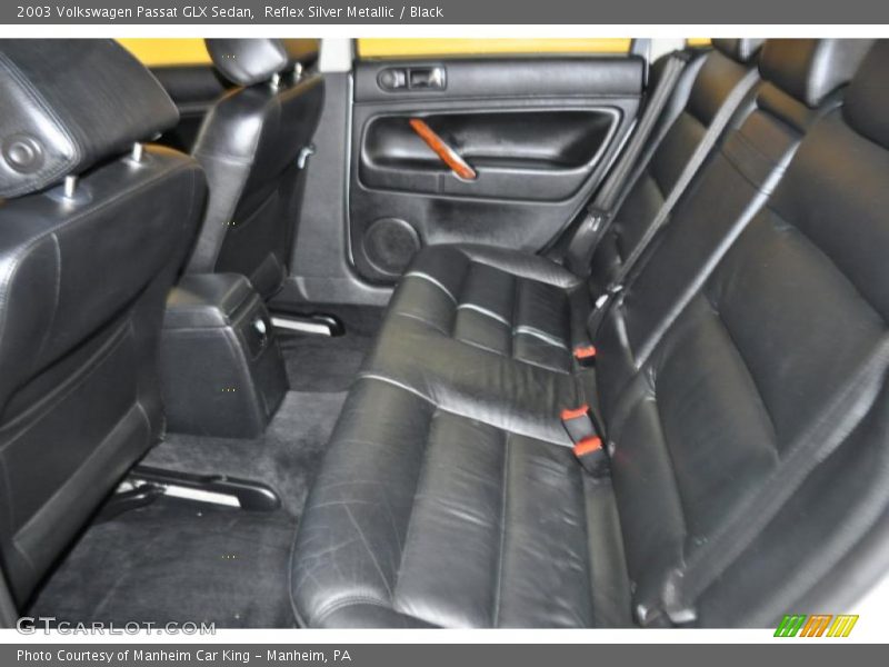 Reflex Silver Metallic / Black 2003 Volkswagen Passat GLX Sedan