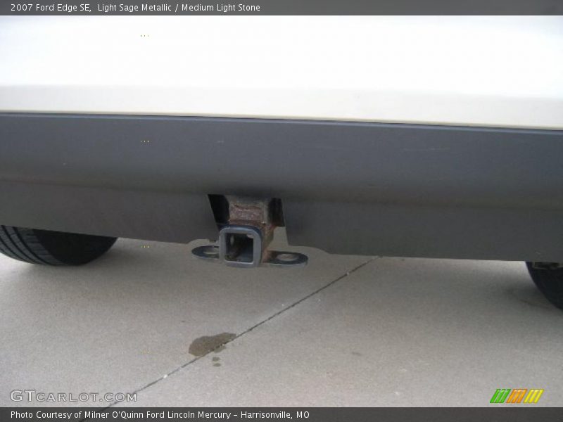 Light Sage Metallic / Medium Light Stone 2007 Ford Edge SE