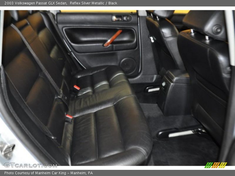 Reflex Silver Metallic / Black 2003 Volkswagen Passat GLX Sedan