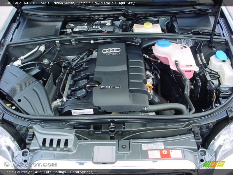 Dolphin Grey Metallic / Light Gray 2008 Audi A4 2.0T Special Edition Sedan
