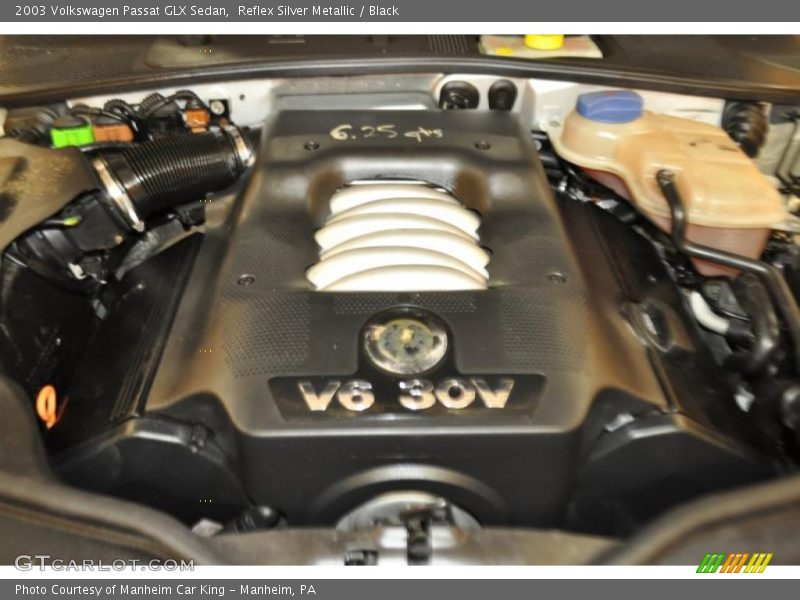 Reflex Silver Metallic / Black 2003 Volkswagen Passat GLX Sedan