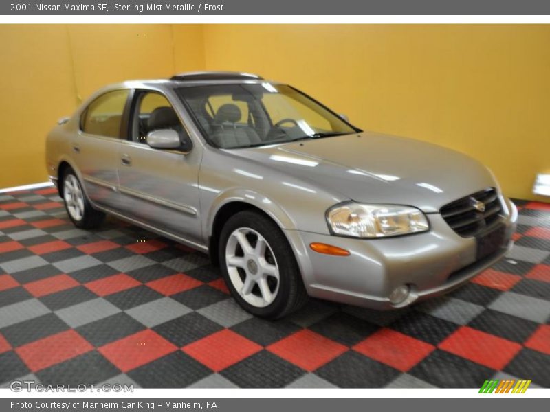 Sterling Mist Metallic / Frost 2001 Nissan Maxima SE
