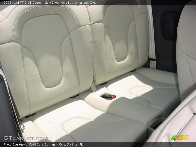 Light Silver Metallic / Limestone Grey 2008 Audi TT 2.0T Coupe