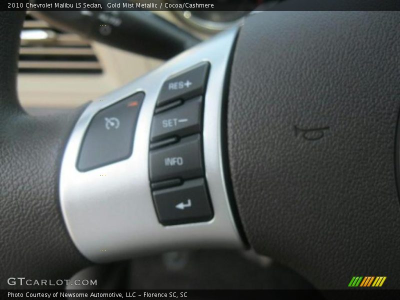 Gold Mist Metallic / Cocoa/Cashmere 2010 Chevrolet Malibu LS Sedan