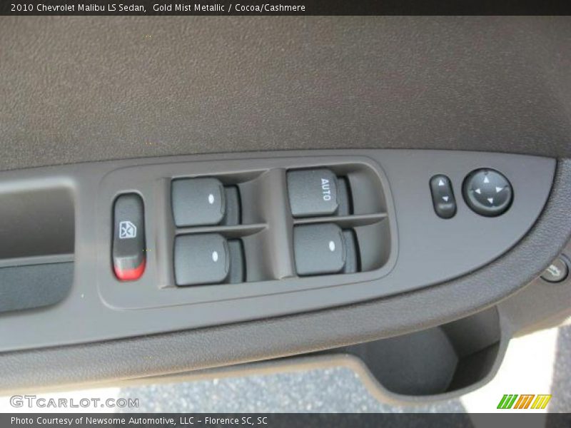 Gold Mist Metallic / Cocoa/Cashmere 2010 Chevrolet Malibu LS Sedan
