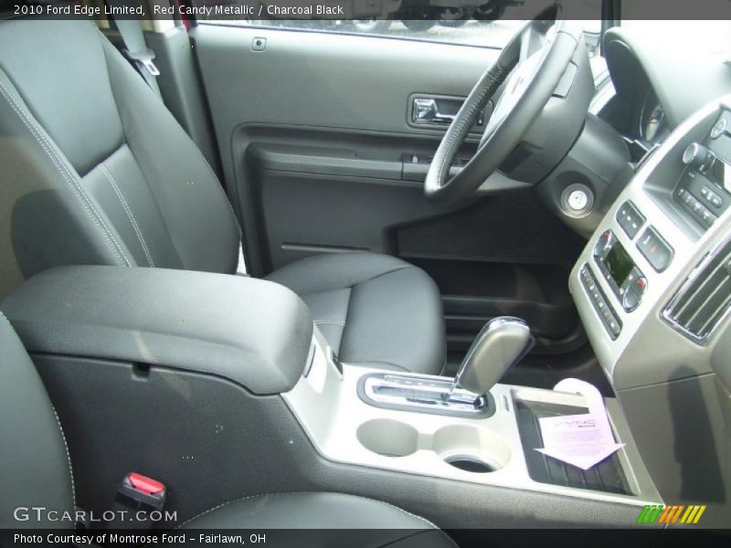 Red Candy Metallic / Charcoal Black 2010 Ford Edge Limited