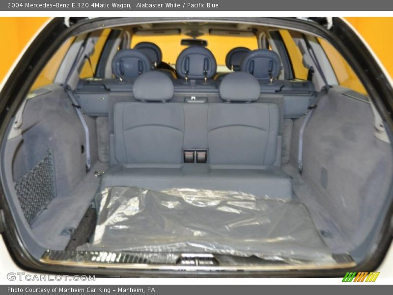 Alabaster White / Pacific Blue 2004 Mercedes-Benz E 320 4Matic Wagon