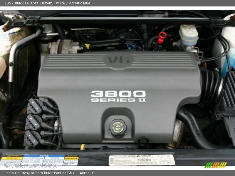 White / Adriatic Blue 1997 Buick LeSabre Custom