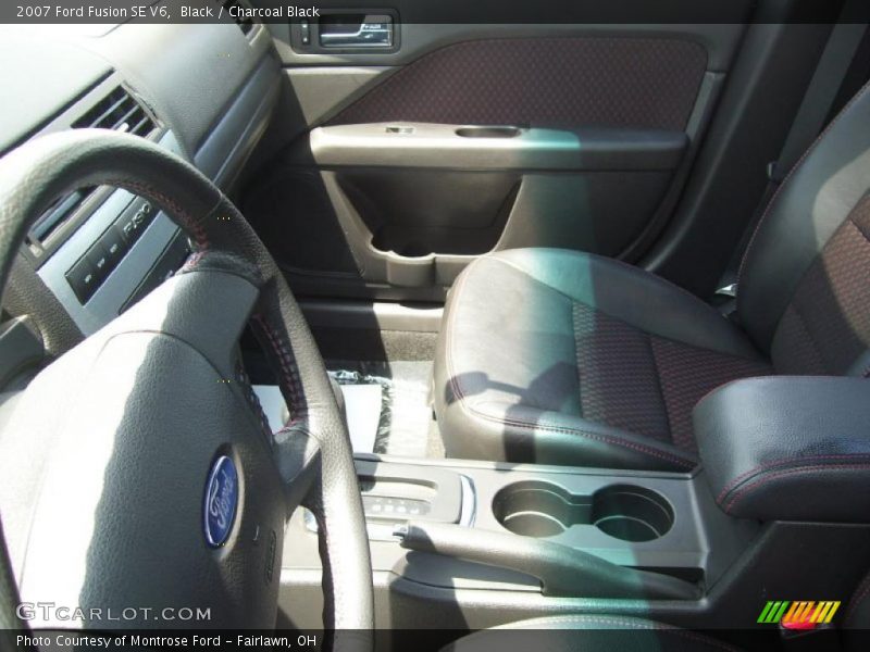 Black / Charcoal Black 2007 Ford Fusion SE V6