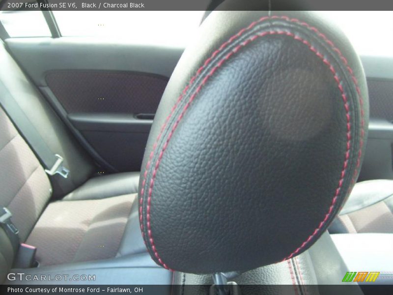 Black / Charcoal Black 2007 Ford Fusion SE V6