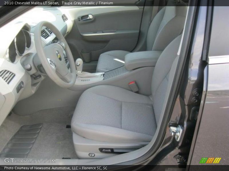 Taupe Gray Metallic / Titanium 2010 Chevrolet Malibu LT Sedan