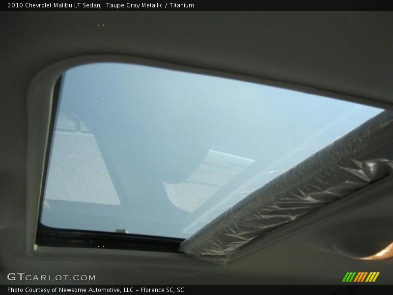 Taupe Gray Metallic / Titanium 2010 Chevrolet Malibu LT Sedan