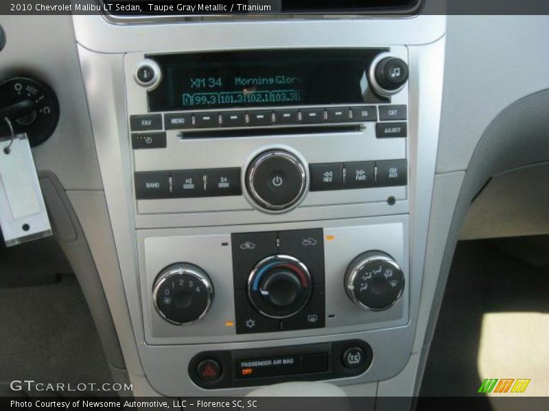 Taupe Gray Metallic / Titanium 2010 Chevrolet Malibu LT Sedan