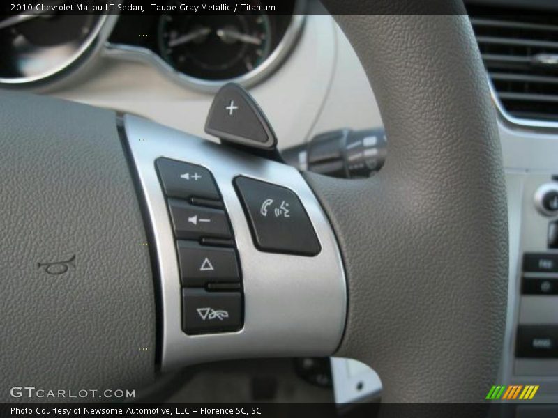 Taupe Gray Metallic / Titanium 2010 Chevrolet Malibu LT Sedan
