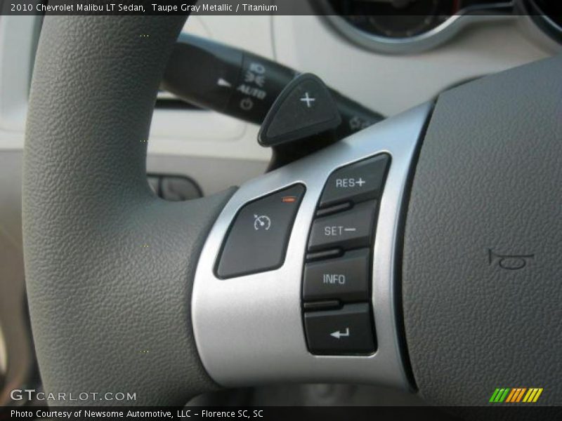Taupe Gray Metallic / Titanium 2010 Chevrolet Malibu LT Sedan