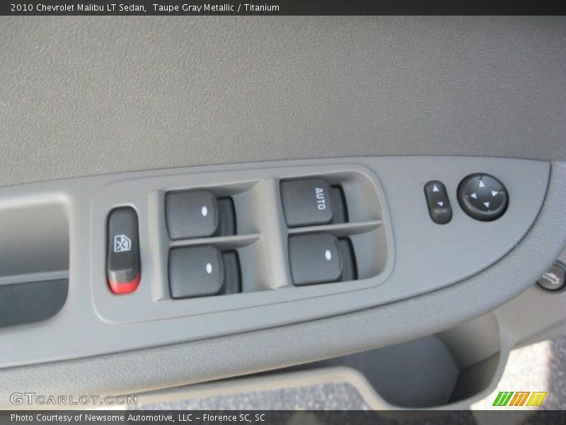 Taupe Gray Metallic / Titanium 2010 Chevrolet Malibu LT Sedan