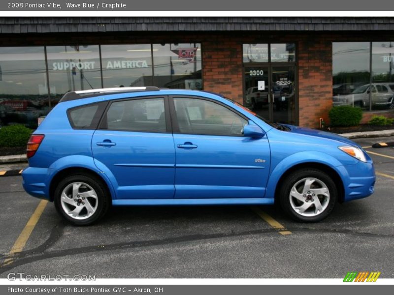 Wave Blue / Graphite 2008 Pontiac Vibe