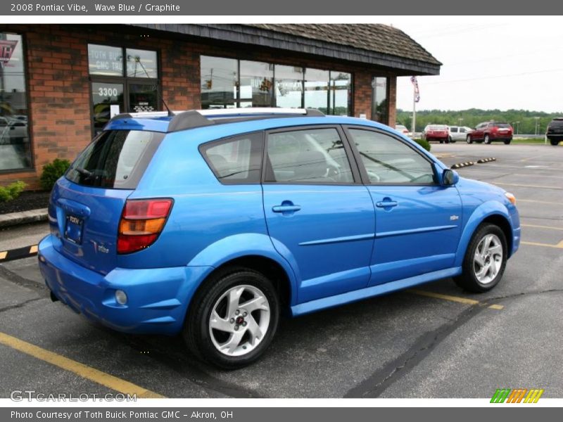 Wave Blue / Graphite 2008 Pontiac Vibe