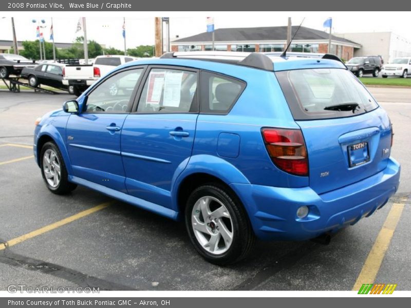 Wave Blue / Graphite 2008 Pontiac Vibe