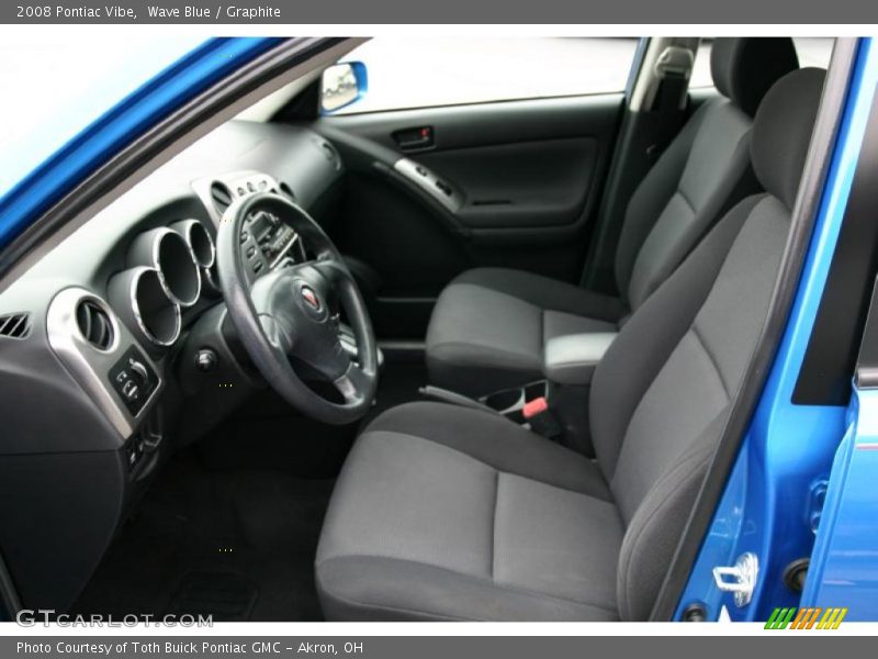 Wave Blue / Graphite 2008 Pontiac Vibe