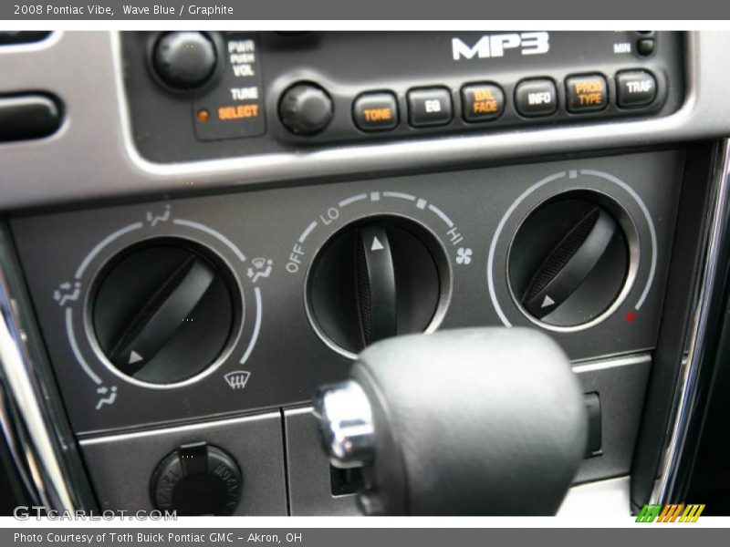 Wave Blue / Graphite 2008 Pontiac Vibe