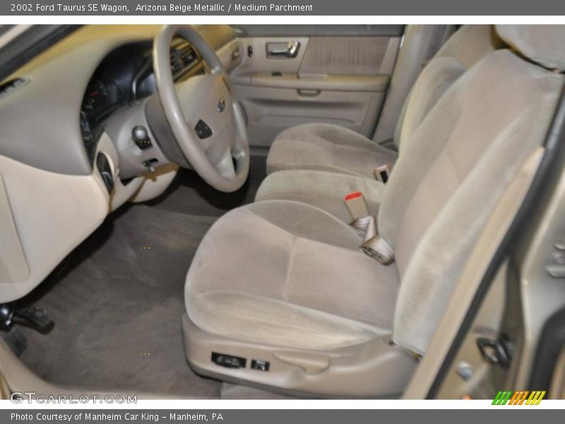 Arizona Beige Metallic / Medium Parchment 2002 Ford Taurus SE Wagon