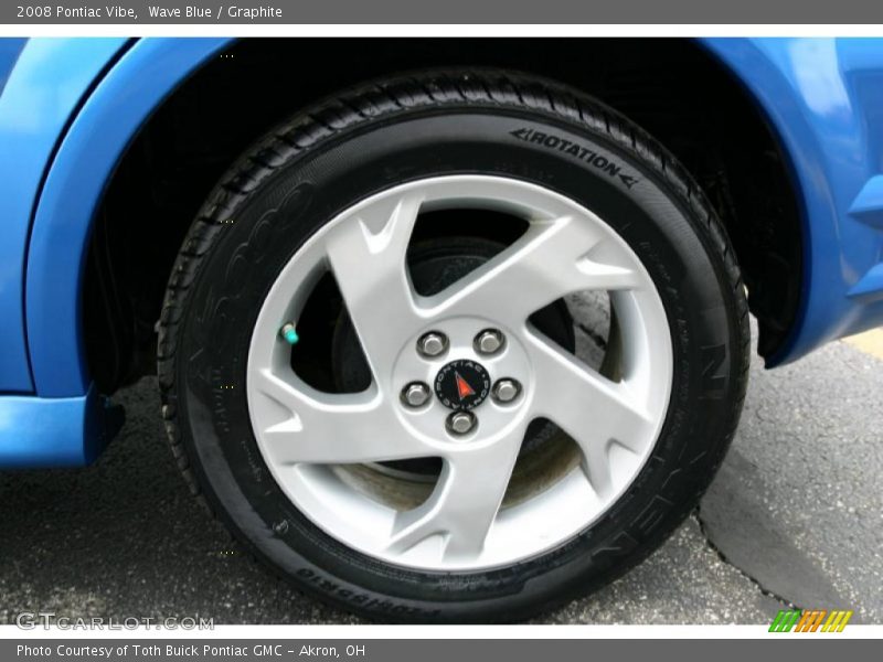 Wave Blue / Graphite 2008 Pontiac Vibe