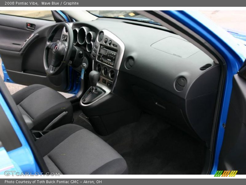 Wave Blue / Graphite 2008 Pontiac Vibe