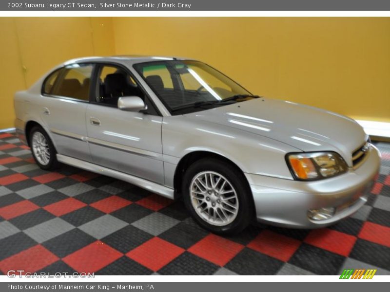 Silver Stone Metallic / Dark Gray 2002 Subaru Legacy GT Sedan
