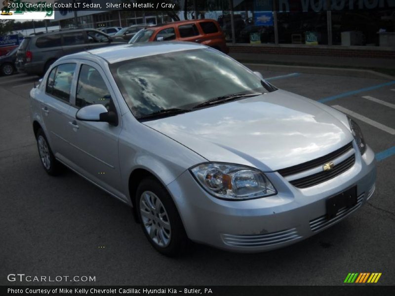 Silver Ice Metallic / Gray 2010 Chevrolet Cobalt LT Sedan